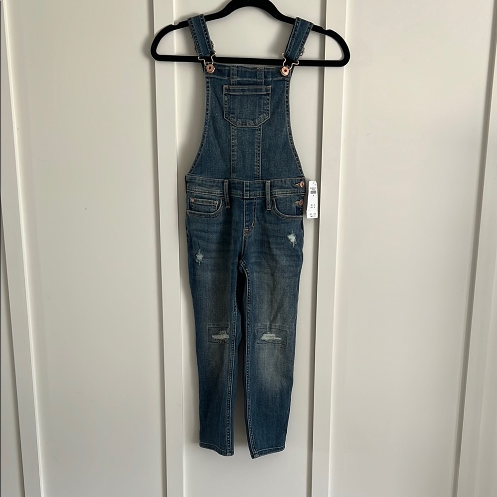 Abercrombie Kids Blue Denim Overalls